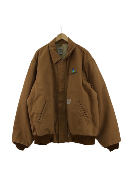 Carhartt ダック ボンバージャケット XL ブラウン