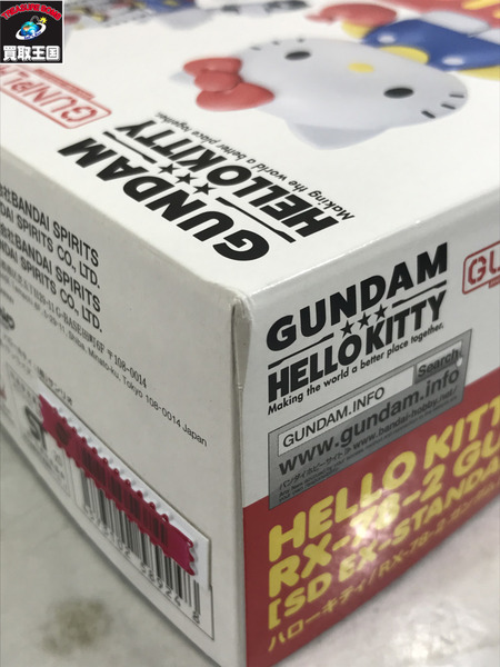 ガンプラ ハローキティ/ RX-78-2　ガンダム　SD　EX-STANDARD