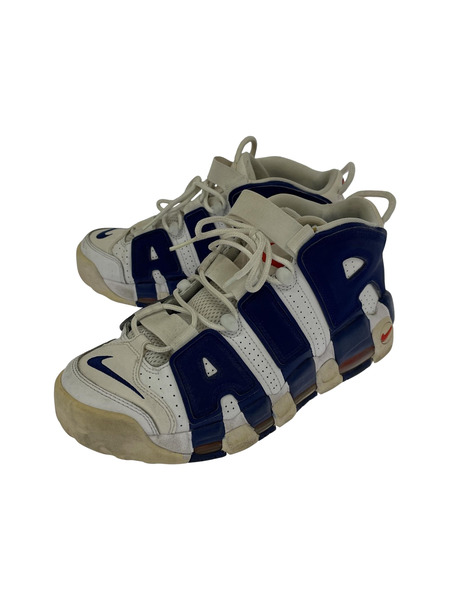 NIKE 921948-101 NIKE AIR MORE UPTEMPO 96 スニーカー 白/紺