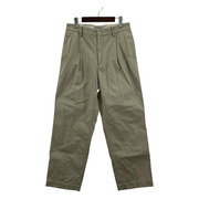 WACKO MARIA/DOUBLE PLEATED CHINO TROUSERS/M