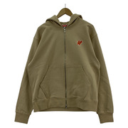 KENZO パーカー(ジップアップ) エレファントロゴジップパーカー (M) クリーム