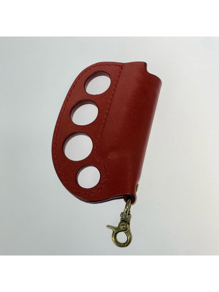 BLACKMEANS ソノ他 メリケン型 ライターケース レッド