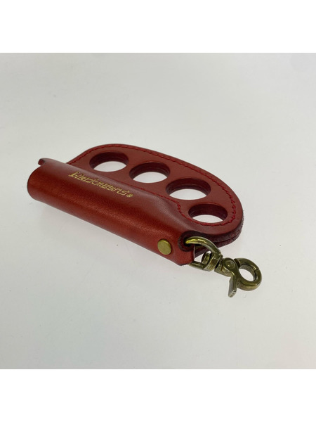 BLACKMEANS ソノ他 メリケン型 ライターケース レッド