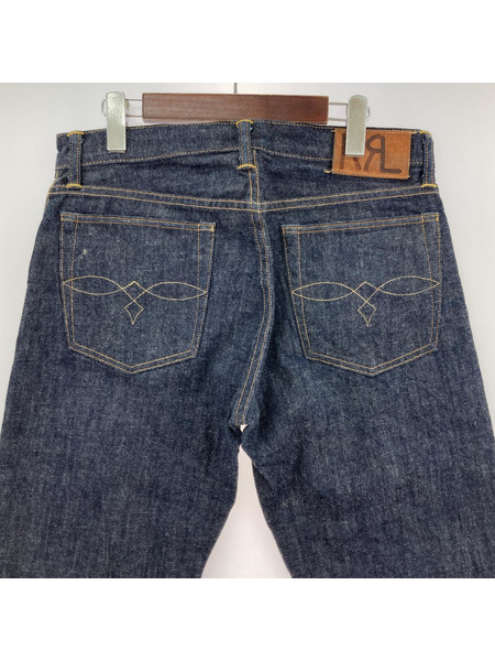 RRL SLIM STRAIGHT 濃紺 デニムパンツ W32L32