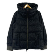 ARMANI EXCHANGE ダウンジャケット 光沢中綿ジャケット M BLK