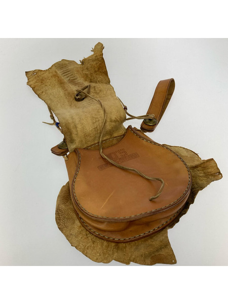 ソノ他バッグ BO'S GLAD RAGS レザーメディスンバッグ ダチョウ