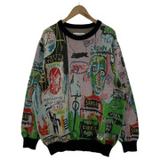 WACKO MARIA×JEAN-MICHEL BASQUIAT モヘア混ニットセーター L