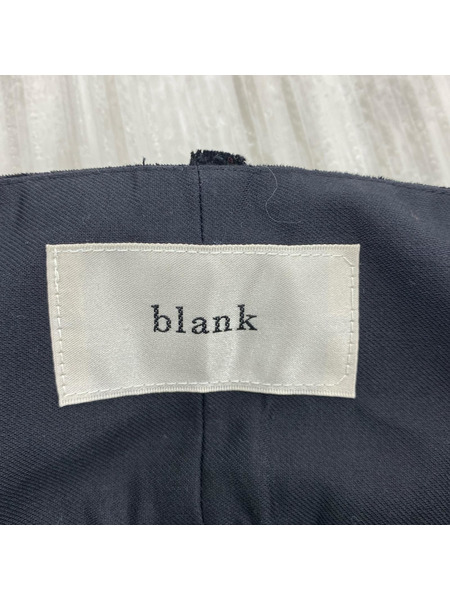 blank Grittring Cross Wide PT ベロアパンツ 1 ブラック