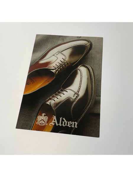 ALDEN ブーツ インディーブーツ コードバン 8D 茶