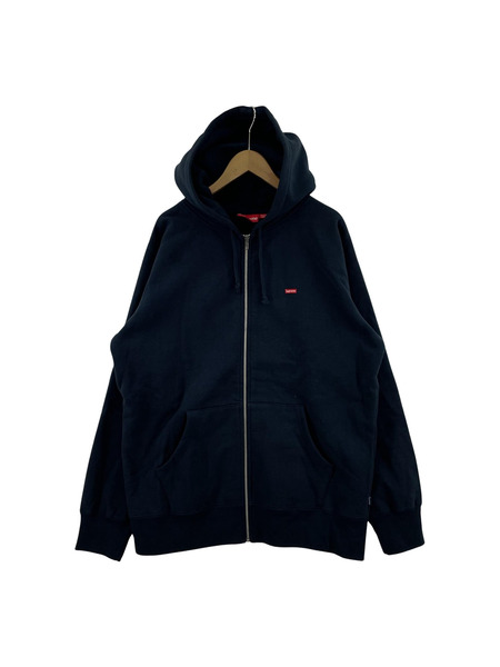 Supreme スモールボックスロゴジップアップパーカー XL ネイビー｜商品