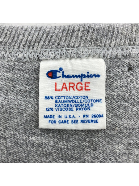 80s/Champion/USA製/VILLANOVA/Tシャツ（L）