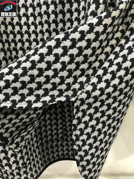 LV HHS66W 千鳥格子 長袖チェック シャツ sizeS/ルイヴィトン