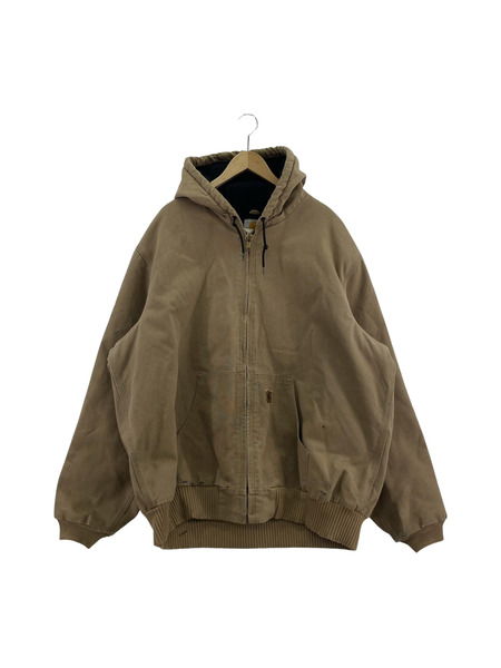 Carhartt アクティブジャケット 茶 メキシコ製 ベージュ