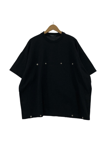 ALMOSTBLACK 24SS DOT BUTTON ADJUSTMENT TEE 2 ブラック