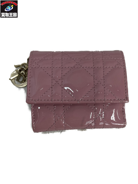 コンパクトウォレット Dior/ロータスウォレット カナージュ