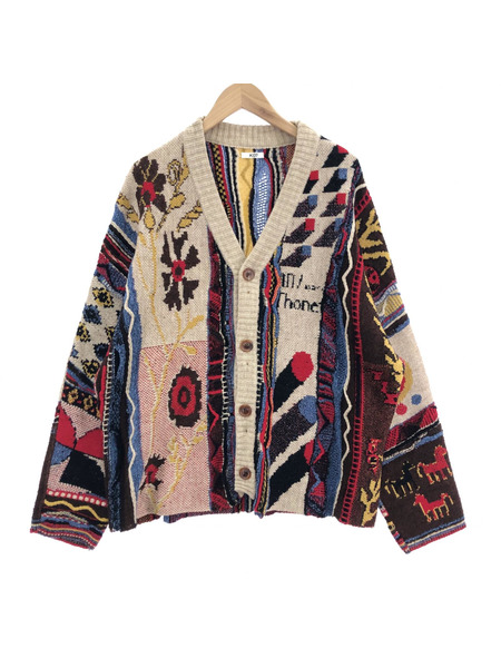 KHOKI 22AW Suzani 3D Knit Cardigan（F）