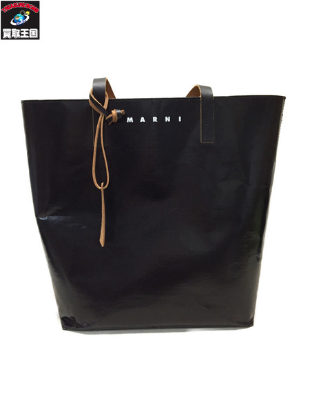 MARNI Tote Handbaag トートバッグ ブラック ブラウン[値下]