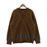 STANDARD CALIFORNIA SD Checker Cardigan L 茶