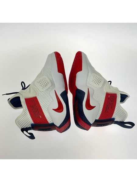 NIKE スニーカー LeBron Soldier 14 "White/Red"