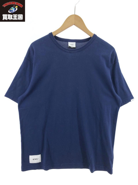 WTAPS 20SS ACADEMY SS TEE 01 ネイビー 201ATDT-CSM22[値下]