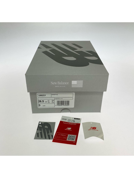 NEW BALANCE スニーカー U992GY