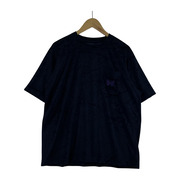 Needles S/S Papillon Emb Pocket Tee M NVY