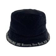 Supreme Embroidered Brim Crusher 黒