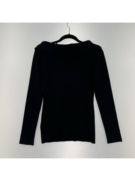 FOXEY 長袖Tシャツ・カットソー DAISY LIN オフショルダーニットソー