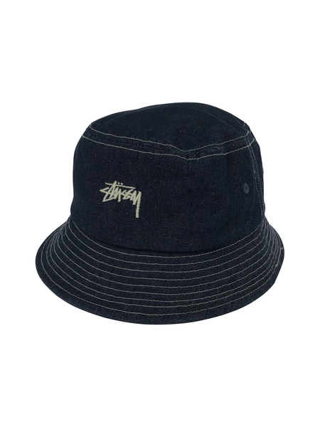 STUSSY デニムバケットハット