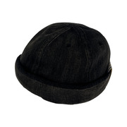 H.W.DOG/VINTAGE DENIM ROLL CAP/D-00940