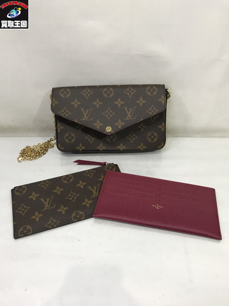 LV/ポシェット・フェリシー/M81896/茶