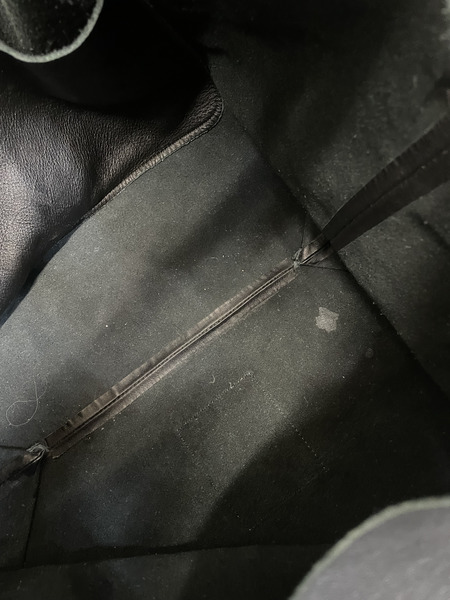 MAISON MARGIELA 20AW ZERO IMPACT レザーショルダーバッグ ブラック