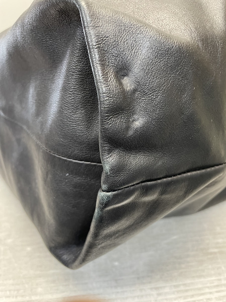 MAISON MARGIELA 20AW ZERO IMPACT レザーショルダーバッグ ブラック