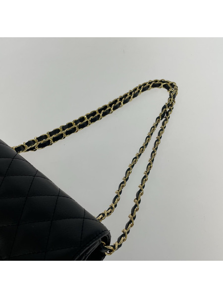 ショルダーバッグ AULENTT チェーンバッグ 黒
