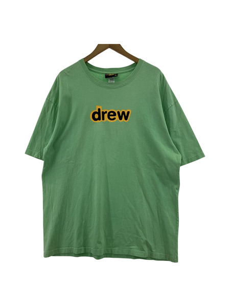 drew house Secret Logo Tee/シークレットロゴカットソー XL 緑[値下]