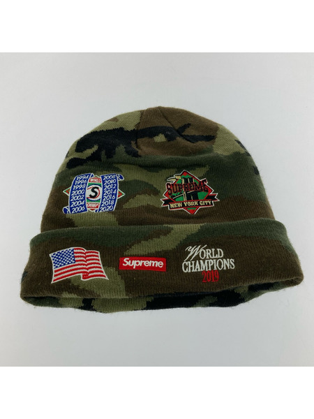 Supreme ニットキャップ ×NEW ERA 19AW Championship Beanie