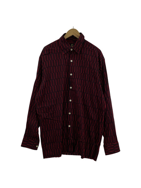 Needles C．O．B．Regular Collar Shirt XL レッド