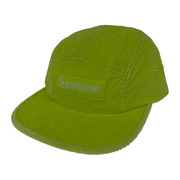 Supreme 25SS Corduroy Camp Cap Neon Yellow コーデュロイキャンプ