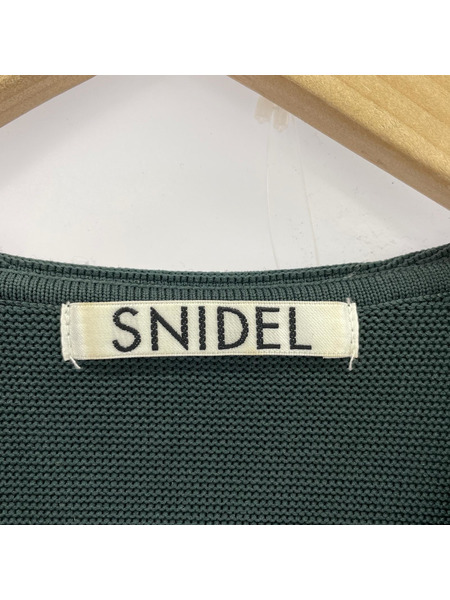 snidel 長袖ワンピース swno215053 grn