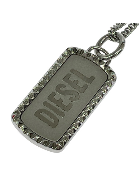DIESEL ネックレス DX1455040 ドッグタグネックレス