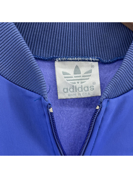 80s頃 adidas track jacket 青