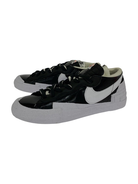 NIKE×sacai BLAZER LOW スニーカー ブラック (27.0cm)