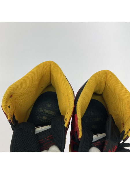 NIKE スニーカー AIR JORDAN 1 RETRO HUMAN 赤 28.5