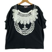 Vivienne Westwood red label  S/S オーブプリントカットソー 黒 2