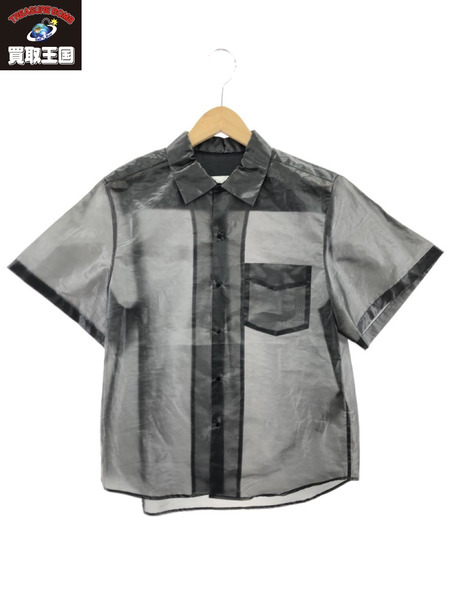 TOGA 18SS Laminate Shirt ラミネート加工 TA81-FJ068（36）[値下]