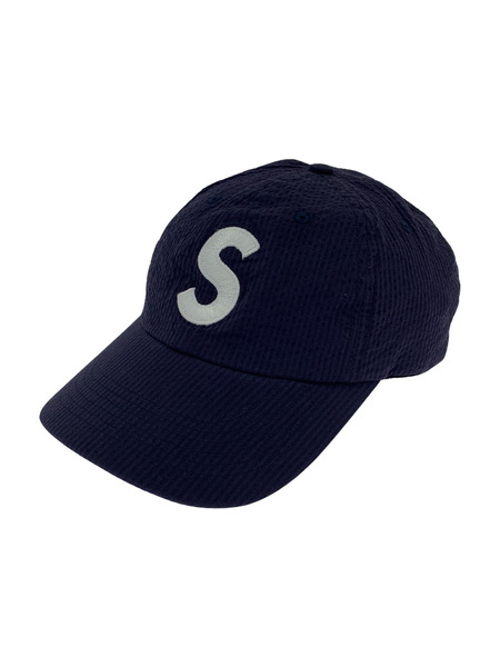 Supreme 24SS/Seersucker S Logo 6-Panel Cap