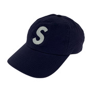 Supreme 24SS/Seersucker S Logo 6-Panel Cap