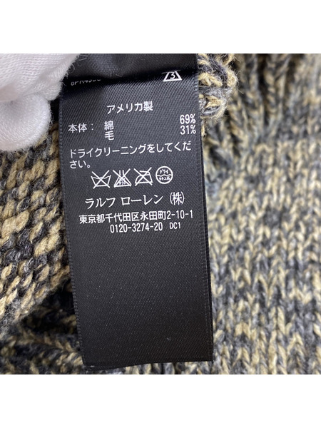 RRL コットンウールクルーネックニット （S）USA製