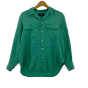 POLO RALPH LAUREN 長袖シャツ POLO RALPH LAUREN レーヨンシャツ ミドリ
