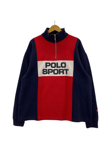 POLO SPORT ハーフジップスウェット M[値下]